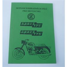 KATALOG NÁHRADNÍCH DÍLŮ - ČZ 175/477 + 125/476